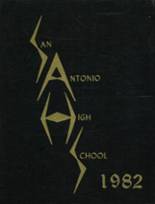San Antonio High School 1982 yearbook cover photo