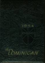 Dominican High School 1954 yearbook cover photo