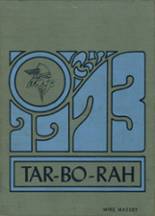 Tarboro High School 1973 yearbook cover photo