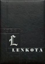 Lennox High School 1956 yearbook cover photo