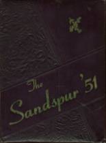 High Springs High School 1951 yearbook cover photo