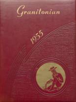 1955 Granite High School Yearbook from Philipsburg, Montana cover image