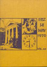 Fitzgerald High School 1970 yearbook cover photo