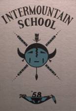 Intermountain Indian High School 1958 yearbook cover photo