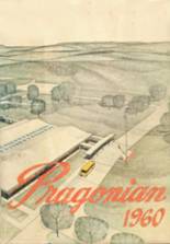 Prague High School 1960 yearbook cover photo