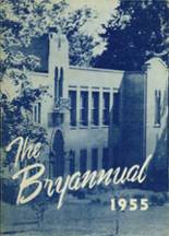 Bryan High School 1955 yearbook cover photo