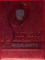 Pawnee Heights High School 1968 yearbook cover photo
