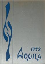 Lutheran East High School 1972 yearbook cover photo