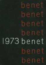 Benet Academy 1973 yearbook cover photo