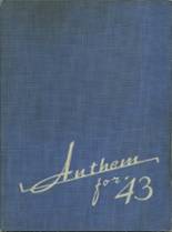 Brentwood High School 1943 yearbook cover photo