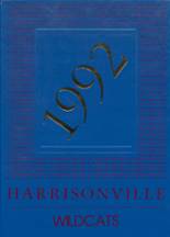 Harrisonville High School 1992 yearbook cover photo