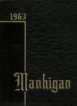 Mansfield High School 1963 yearbook cover photo