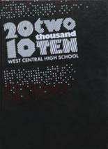 West Central High School 2010 yearbook cover photo