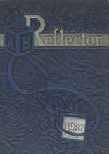 Galesburg High School 1939 yearbook cover photo