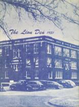 Minneapolis High School 1951 yearbook cover photo