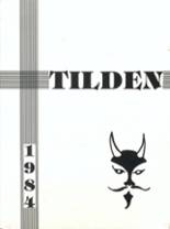 Tilden Technical High School 1984 yearbook cover photo