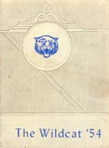 Bolton High School 1954 yearbook cover photo