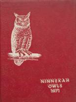 Ninnekah High School 1971 yearbook cover photo