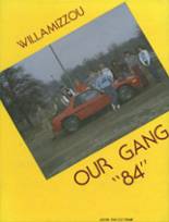 Willow Springs High School 1984 yearbook cover photo