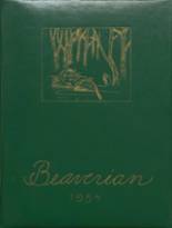 Beaver River Central High School 1954 yearbook cover photo