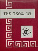 1958 Tecumseh High School Yearbook from New carlisle, Ohio cover image