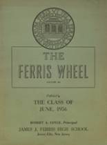 Ferris High School 1956 yearbook cover photo
