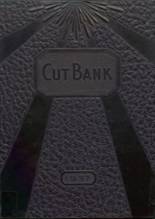Cut Bank High School 1937 yearbook cover photo