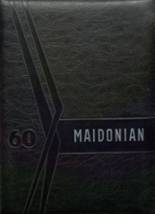 Maiden High School 1960 yearbook cover photo