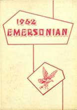Emerson High School 1962 yearbook cover photo