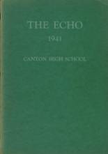 Canton High School 1941 yearbook cover photo