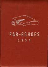 1954 Farmer High School Yearbook from Asheboro, North Carolina cover image