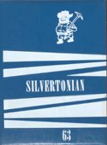 Silverton High School 1963 yearbook cover photo