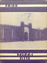 Laverne High School 1956 yearbook cover photo