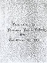 1931 Florence High School Yearbook from Florence, South Carolina cover image
