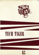 Technical High School 1963 yearbook cover photo
