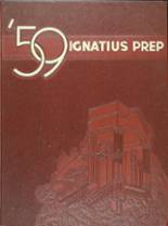 St. Ignatius College Preparatory School 1959 yearbook cover photo