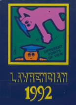 1992 Lawrence High School Yearbook from Cedarhurst, New York cover image
