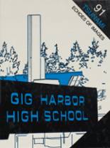 Gig Harbor High School 1991 yearbook cover photo