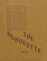 Fortville High School 1920 yearbook cover photo