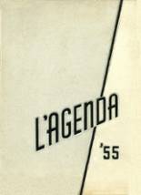 Lower Camden County High School 1955 yearbook cover photo