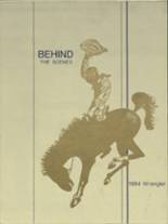 1984 Shoshoni High School Yearbook from Shoshoni, Wyoming cover image