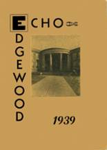 Edgewood High School 1939 yearbook cover photo