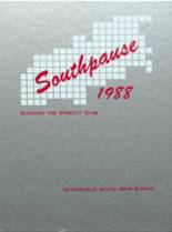 Westerville South High School 1988 yearbook cover photo