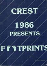 Oakcrest High School 1986 yearbook cover photo