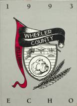 Wheeler County High School 1993 yearbook cover photo
