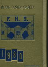 1980 Foley High School Yearbook from Foley, Alabama cover image