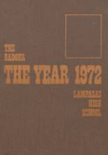 Lampasas High School 1972 yearbook cover photo