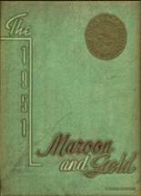 Glassboro High School 1951 yearbook cover photo