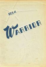 Westminster High School 1954 yearbook cover photo