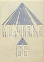 Montevallo High School 1966 yearbook cover photo